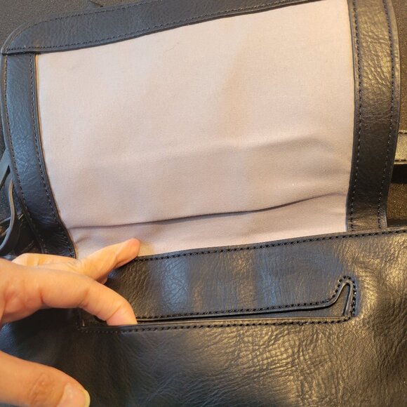 KGB Studio Black Vinyl Satchel - BRAND NEW, NEVER USED - Picture 5 of 14